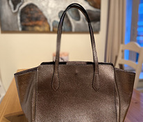 Leather handbag made in Italy