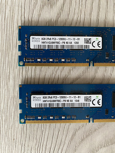 Оперативная память DDR4 2 штуки по 8GB