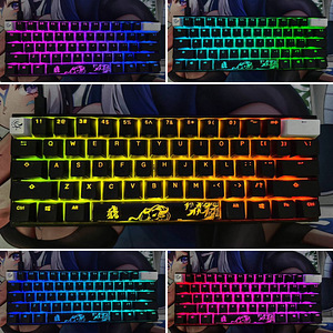 Müün: Ducky Mecha Mini V2 (60%) Mehaaniline klaviatuur (3 foto / 3)