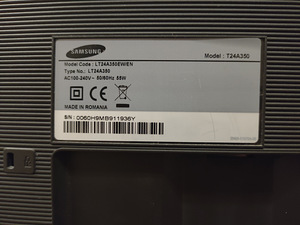 Samsung Monitor T24A350 SyncMaster 24" (3 foto / 7)