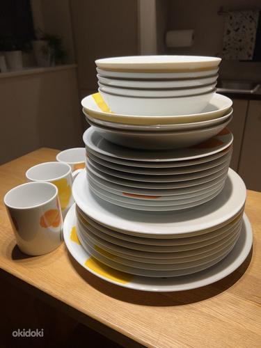 Фарфоровый набор посуды (фото #4)