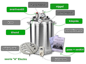 Autoklaav "А24 electro (2 фото из 8)