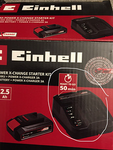 Einhell Power X Change 18v laadimisseade (uus) (1 foto / 3)