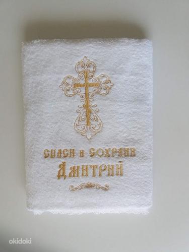 Полотенце на крещение (фото #1)