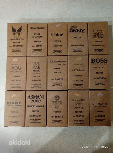 Maailmabrändide parfüümid (testija) (foto #7)