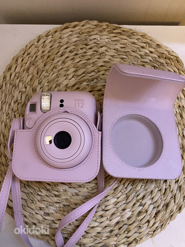 Фотоаппарат полароид : Instax Mini 12 + чехол + катерджи