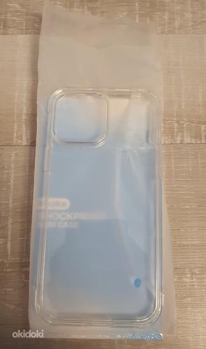 Прозрачный силиконовый чехол для iPhone 13 Pro Max (фото #1)