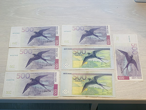 500 Eesti krooni — 500 эстонских крон (3 фото из 7)