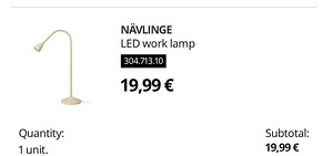 NÄVLINGE LED laualamp (3 foto / 3)