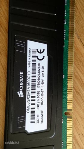 DDR3 8 GB 1x8GB 1600MHZ 10-10-10-27 1.50V, б/у (фото #2)