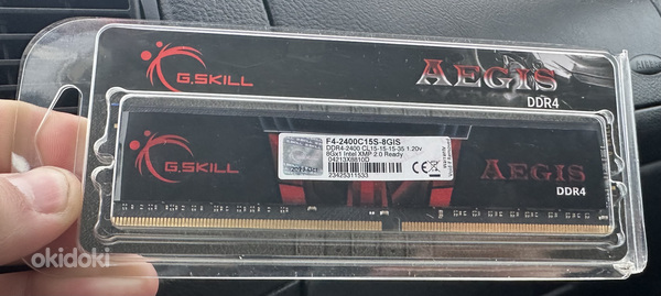 RAM DDR4 8gb 2400 MHz 1.2v (foto #1)