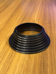 Kaamera objektiivi filtri adapter / üleminekuringid objektiivile (2 foto / 4)