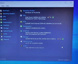 Lenovo I3/8GB/SSD (3 foto / 3)