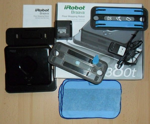 РОБОТ ДЛЯ МЫТЬЯ ПОЛОВ IROBOT BRAAVA 380T (1 фото из 3)