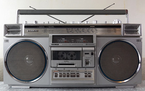 Vanakooli kassettraadio Sanyo M-X720K (2 foto / 10)