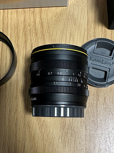 Kamlan 50mm f/1.1 manuaalne objektiiv Sony E (3 foto / 3)