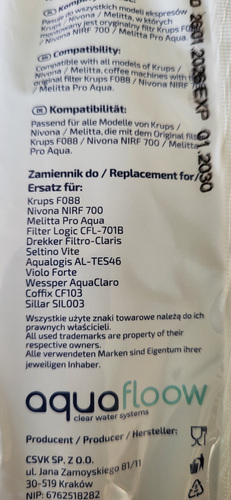 Kohvimasinate veefiltrid. Фильтры для воды для кофемашины.