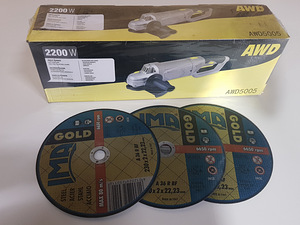 Дисковый резак AWD 230 мм (новый) + диски (4 фото из 4)