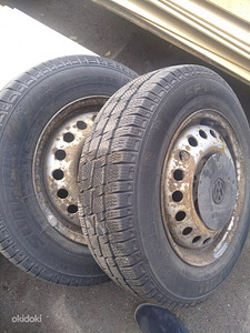 R15 5*112 +хорошая резина 195/70/15C (5 foto / 6)