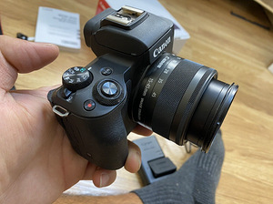 Canon EOS M50 24.1MP peegelkaamera koos 15-45mm STM objektii (6 foto / 9)