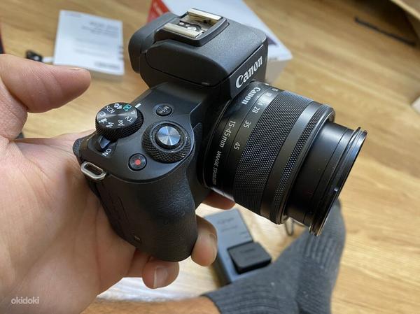 Canon EOS M50 24.1MP peegelkaamera koos 15-45mm STM objektii (foto #6)