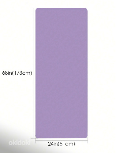 Фиолетовый мат для йоги|Purple Yoga Mat (фото #2)