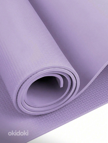 Фиолетовый мат для йоги|Purple Yoga Mat (фото #4)