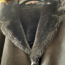 Замшевая дубленка с норковым воротником (фото #2)