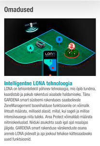 Robotniiduk Garden smart SILENO life, 1000 m², komplekt LONA (2 foto / 4)