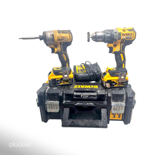 Комплект инструментов DeWalt DCK268P2T (DCD791 + DCF887) P03