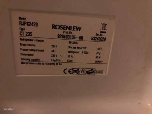 Продается б/у холодильник Rosenlev в отличном состоянии (фото #1)