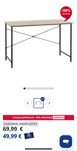 Kontor laud Jysk | Jysk office table (4 foto / 4)