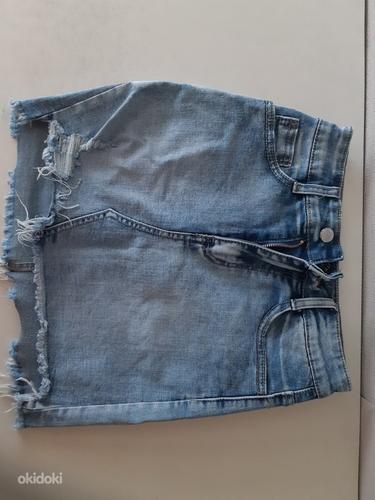 Женская джинсовая юбка (фото #2)