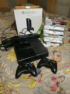 Xbox360 kinect + 19 mängu (1 foto / 3)