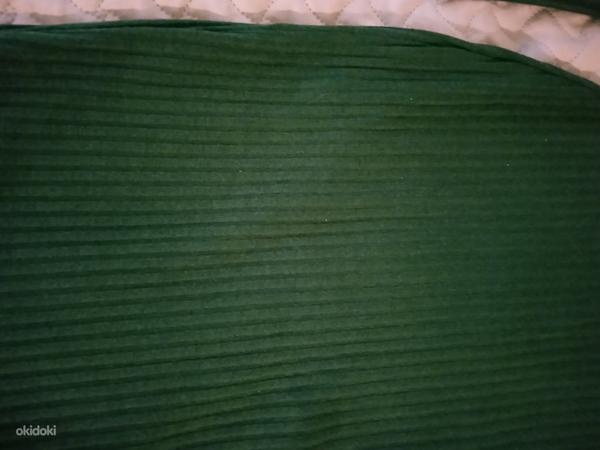 Müün kleidi smaragdvärvi, midi..sooniline, väga ilus (foto #3)