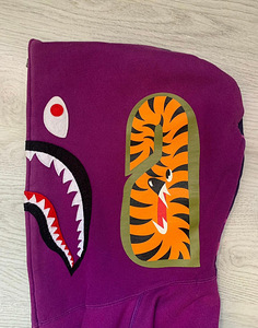 Bape, ziphoodie, purple, size L (5 foto / 7)