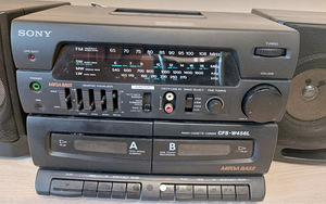 Kassettraadio Sony CFS-W456L (2 foto / 3)