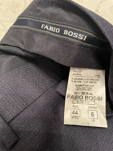 Fabio bossi meeste kostüüm 44 (5 foto / 6)
