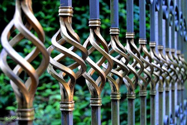 Dekoratiivelemendid teie aiale, väravale, käsipuule (foto #1)