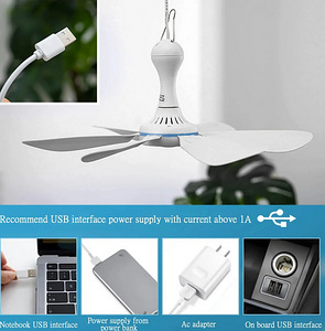 USB-потолочный вентилятор (3 фото из 3)