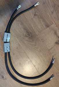 Инверторные кабели, 50мм2, со штекером 175А