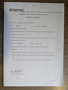 Professionaalne Termokaamera Trotec IC080V - Soojuskaamera (2 foto / 2)