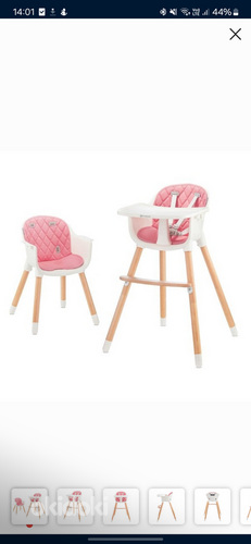 Söögitool Kinderkraft Sienna, roosa