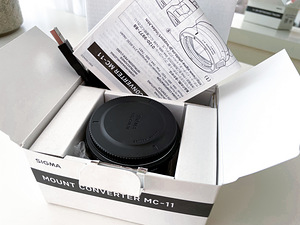 Sigma adapter MC-11 Canon EF -> Sony E (3 foto / 3)
