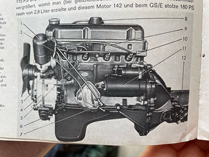 Opel Rekord D 1978 двигатель 1.9 бензин (2 фото из 4)