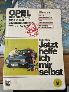 Opel Rekord raamatud (saksa k.) (4 foto / 7)