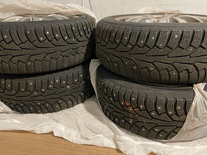 205/55 R16 Nokian naastrehvid ja veljed Lexus, Toyota (5 foto / 10)