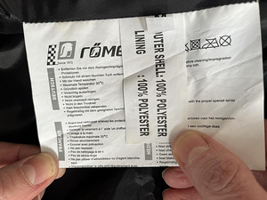 Müüa (Römer) Roleff RO1513 Softshell mootorrattajope M (8 foto / 9)