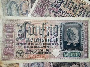 Reichmark paberraha, 1939-1945 (2 foto / 6)