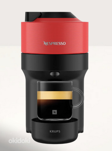 Nespresso Vertuo Pop Kapselkohvimasin (punane)